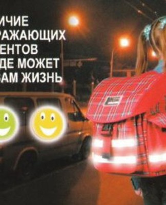 Акция «Стань заметнее на дороге» в Ленинградской области.